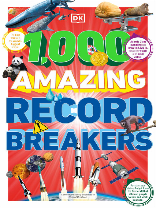 Title details for 1,000 Amazing Record Breakers by DK - Available